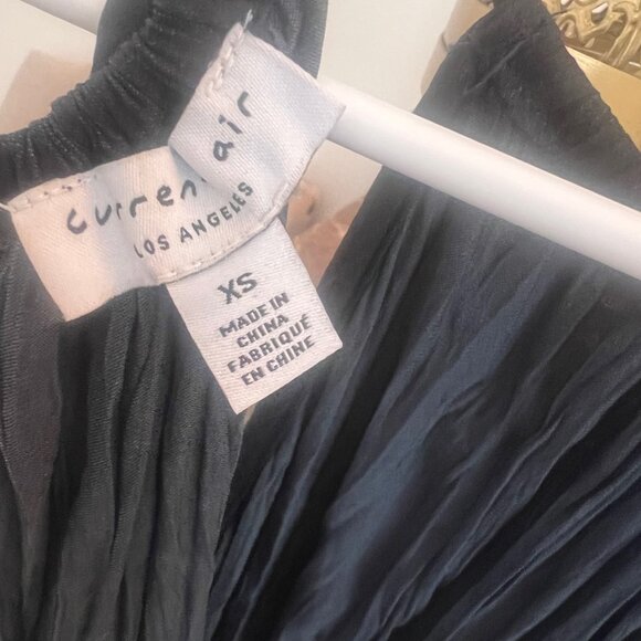 Current Air Navy Midi Dress with Back Buttons and Keyhole Opening - Picture 5 of 5